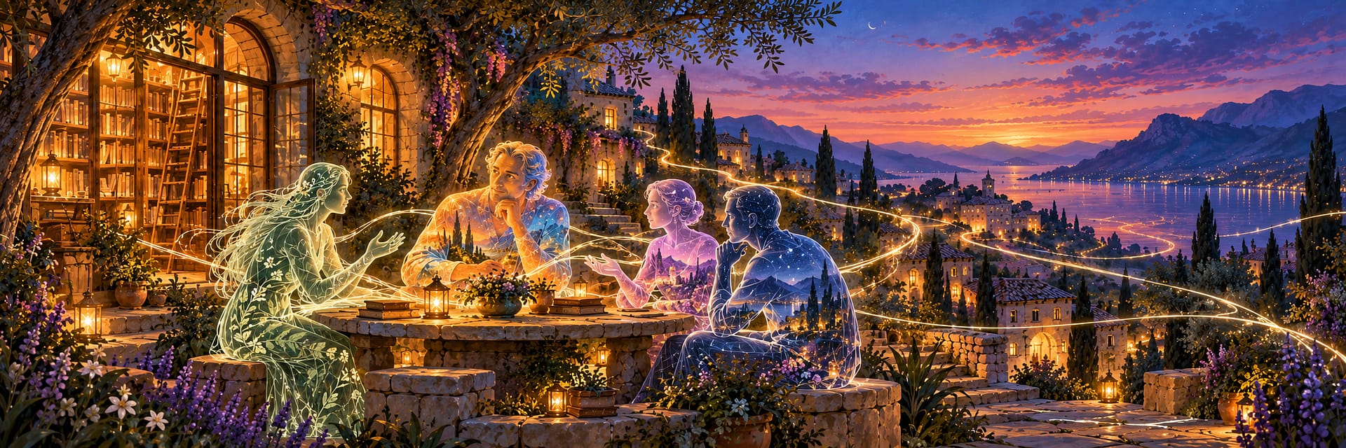 Luminous Agents at teh Stone Table