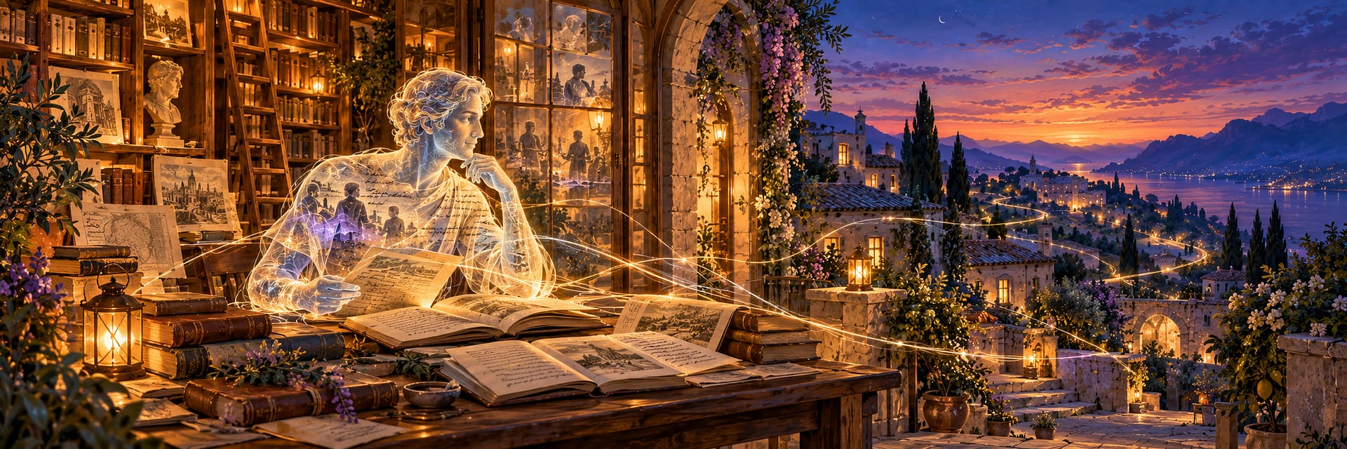 Mnemos and the threads of memory